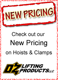New Pricing Oz Lifting Products Hoists and Clamps