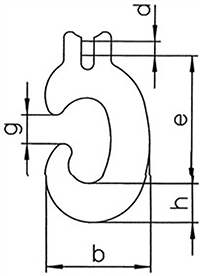 grade 100 winner clevis c hook