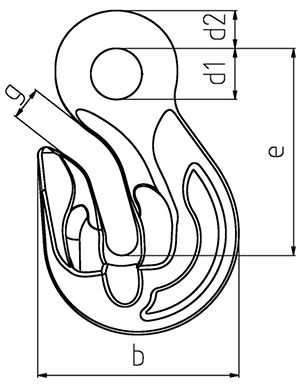 grade 100 winner eye grab hook