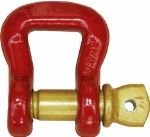 Forged Alloy Web & Roundsling Shackle w/ Screw Pin