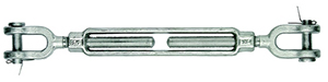 Jaw & Jaw Drop Forged Turnbuckles