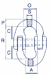 grade 100 coupling connecting link
