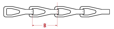 stainless steel sash chain specifications image