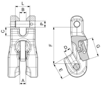 shortening clutch with safety spec image