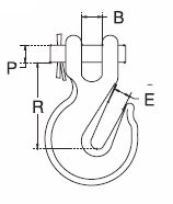 stainless clevis grab hook