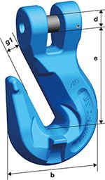 Grade 120 Clevis Grab Hook Specifications