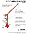 Commander Series Davit Crane Specs