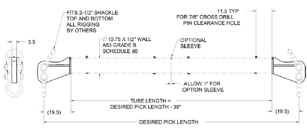 custom spreader beam
