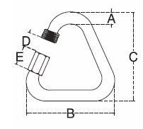 Stainless Delta Quick Link