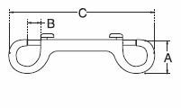 Stainless Double Bolt Snap