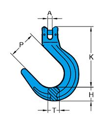 grade 100 clevis foundry hook
