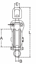 heavy duty swivel block