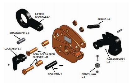 Model L exploded view