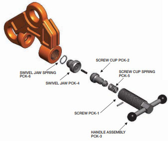 model PCK-SL Exploded