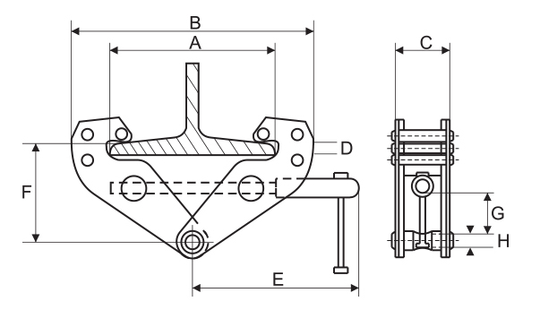 Oz Beam Clamp