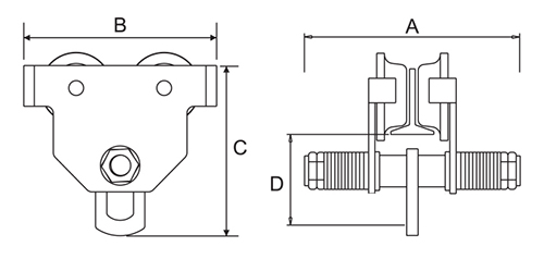 push beam trolley spec