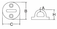 round pad eye