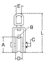 stainless square block