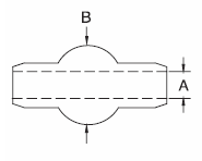 stainless steel double shank ball swage