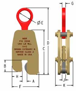 straight plate clamp