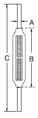 stub end stainless turnbuckle