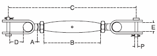 toggle and toggle turnbuckles