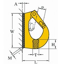 Grade 80 Weld On Hook