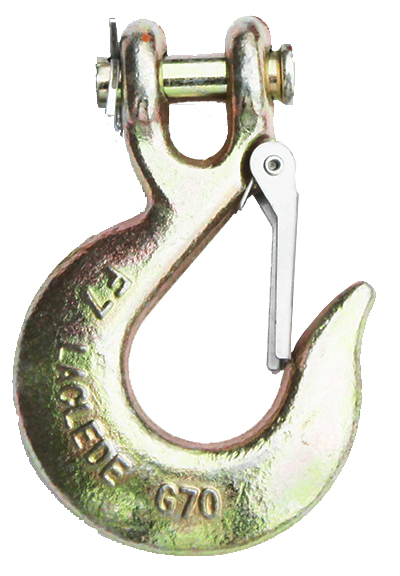 G70 Forged Steel Clevis Hook Heavy Duty Chain Hook Slip Hook Zinc Plated Alloy Steel 3/8 