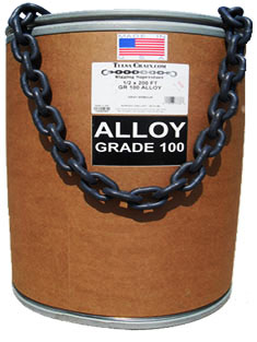 3/8" Lifting Chain Grade 100 Priced Per Foot 