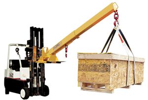 Model PB Fork Lift Boom Pivoting