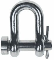 Round Pin Chain Shackle Stainless Steel