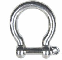 Screw Pin Bow Shackle Stainless Steel