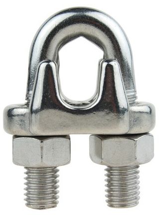 3/32 Type 316, Stainless Steel Cast Wire Rope Clip