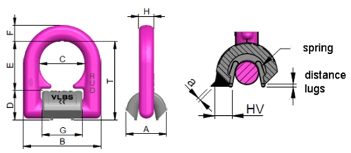 VLBS Load Ring drawing