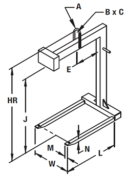 Caldwell Lightweight Pallet Lifter