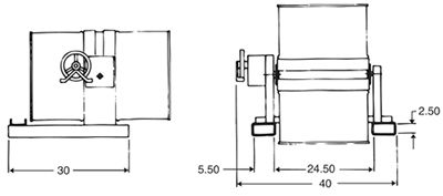 Caldwell Fork Lift Drum Lifter