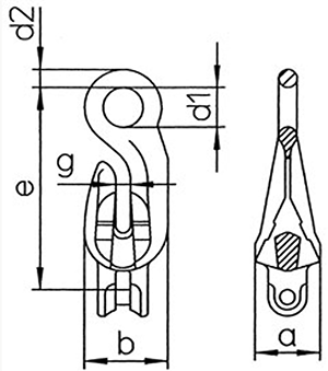 grade 100 winner shortening clevis link Pewag