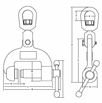 Model RSC Lifting Clamp JC Renfroe