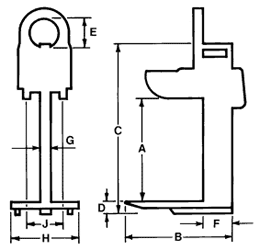 model WHSR lifting clamps