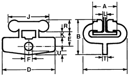 model B-2 specifications lifting clamps