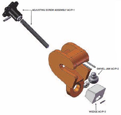 model ac exploded view