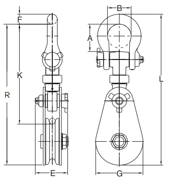 snatch block specifications