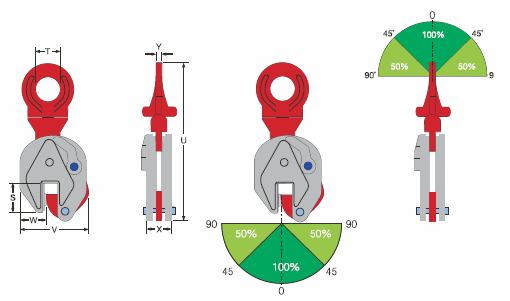 lifting clamp TSU-R