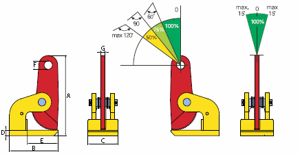 Terrier horizontal lifting clamp FHX-V