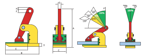 Terrier horizontal lifting clamp TNMH