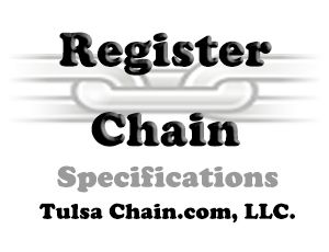 Register Chain Specifications