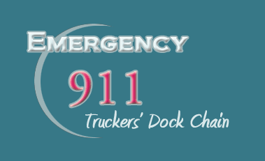 Emergency 911 Truckers Dock Chain