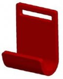 Alloy Steel Flat Hooks - Red Style B