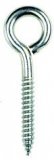 Zinc Plated Turned Eye Bolts - Lag Thread