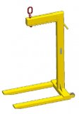 Adjustable Bale Pallet Lifter with Wheels